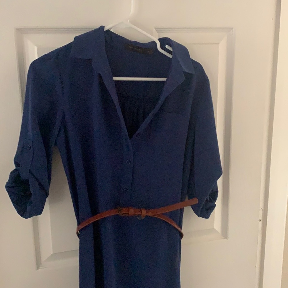 The Limited Belted shirt dress